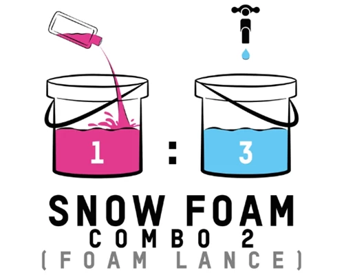 Valet Pro Snow Foam Combo 2 - Yoğun Kir Sökücü Köpük 5 Lt