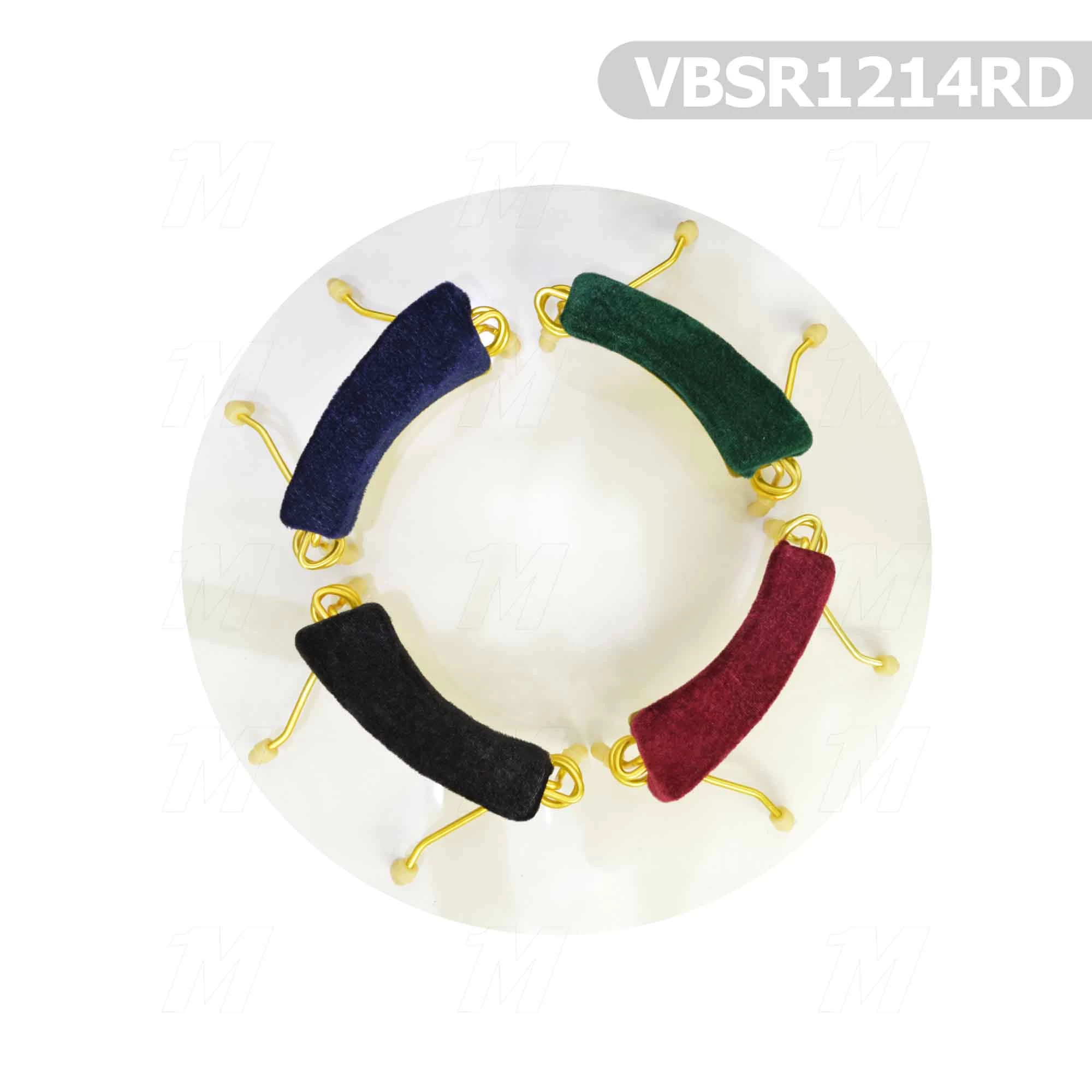 Keman Yastik Kirmizi Metal 1/2 Ve 1/4 Vbsr1214rd