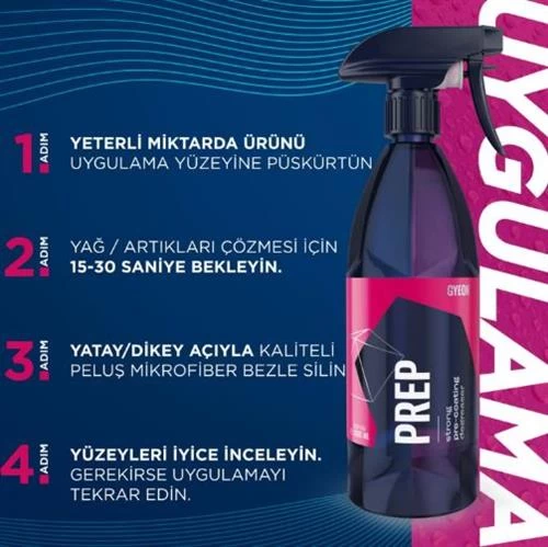 Gyeon Q2m Prep Nano Koruma Öncesi Temizlik 500ml