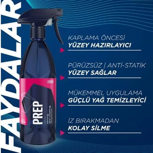 Gyeon Q2m Prep Nano Koruma Öncesi Temizlik 500ml