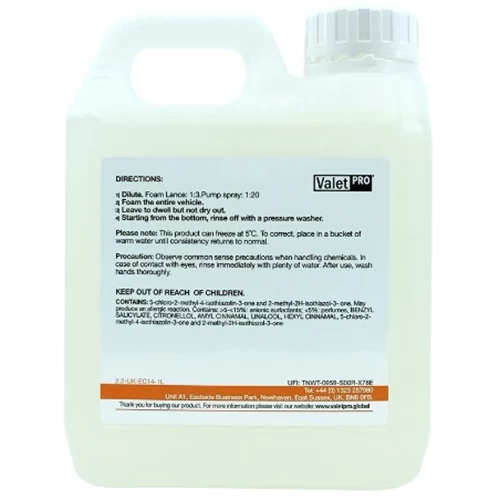 Valet Pro Ph Neutral Snow Foam - Yıkama Köpüğü 1 Lt