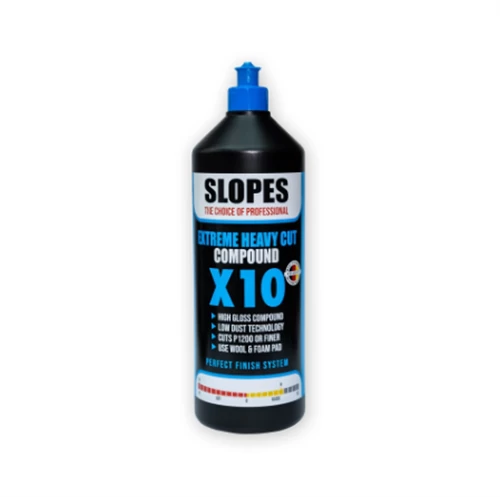 Slopes X10 Agresif Çizik Çıkarıcı Pasta 1 Lt