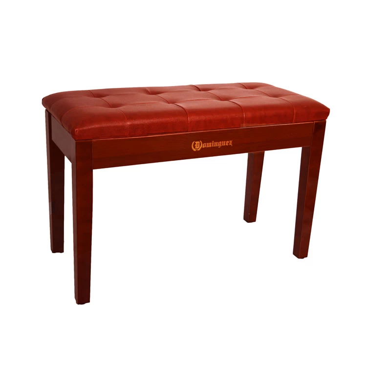 Piyano Aksesuar Koltuk Tabure Çift Kişilik Dominguez Sandık Bölmeli Ceviz Dpb115-wn