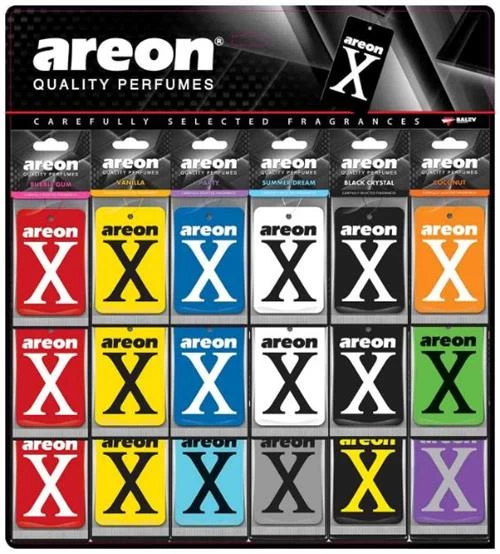 Areon X Display 72'lİ Karma Set