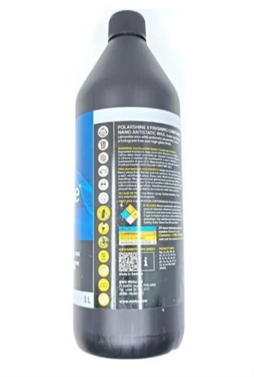 Mırka Pasta Cila Polarshıne 3 Bitirme Pastası Antistatik Polisaj 1 Lt