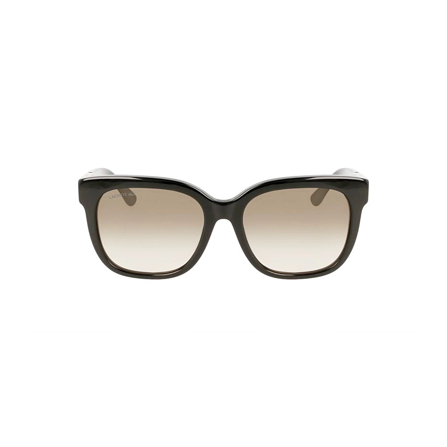 Lacoste L 970s 001 55 Kadın Dikdörtgen Siyah Kemik Güneş Gözlüğü