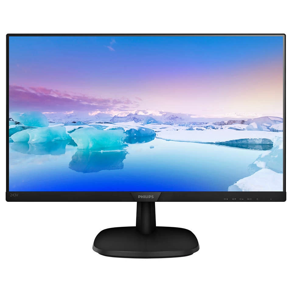 23.8 Philips 243v7qjabf-00 Ips Wled Vga Hdmi Dp