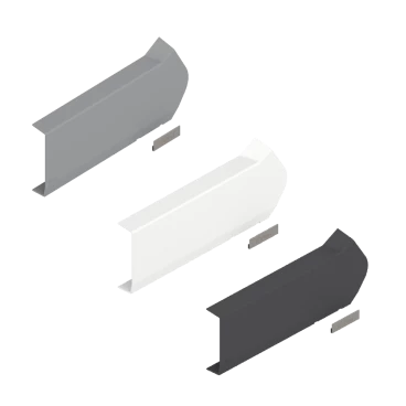 Blum Hf Güç Ünitesi Kapaği Sağ Antrasit Gri (Blm20F8021 R)