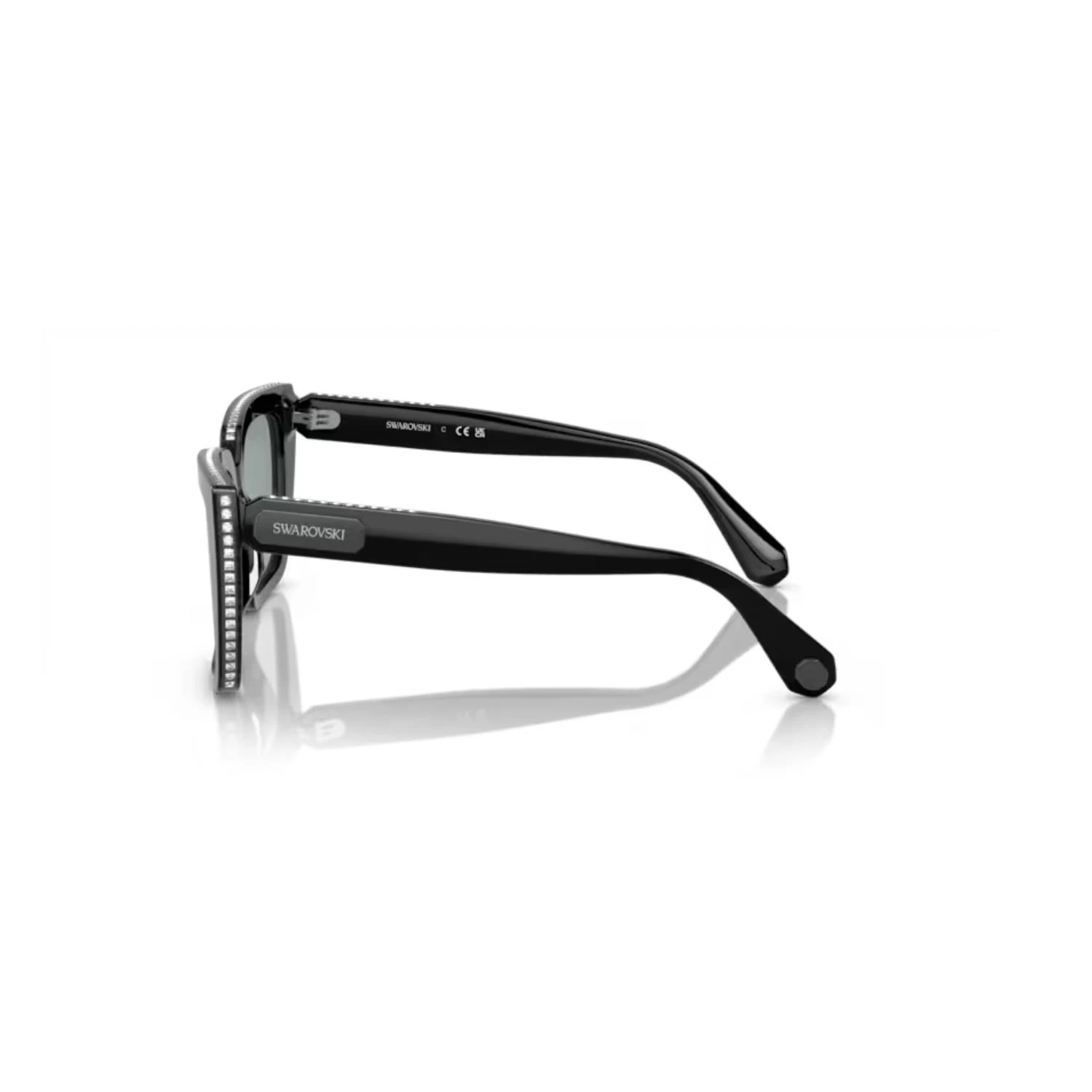 Swarovski OSK 6013 10101 54 Kadın Füme Asetat Güneş Gözlüğü