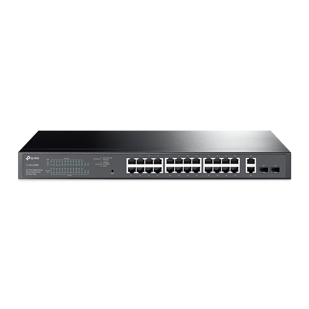 Tp-link Tl-sg1428pe 28port 10/100/1000 YÖnetİlebİlİr Poe Switch