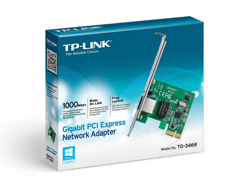 Tp-link Tg-3468 Gigabit Pci Express Ethernet Karti