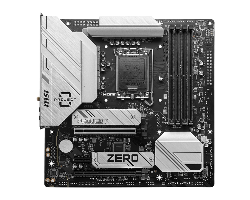 Msi B760m Project Zero 1700 Ddr5 7800mhz Matx
