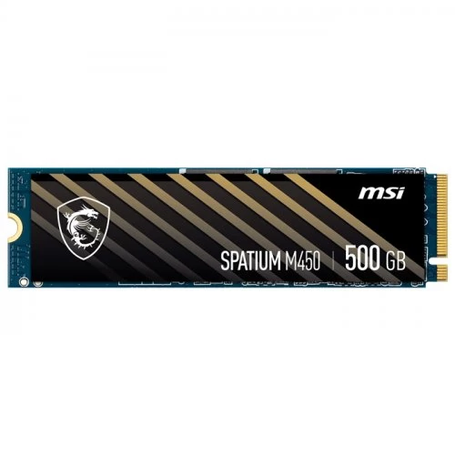 Msi Spatium M450 Nvme M.2 500gb 3600/2300mb/s Ssd