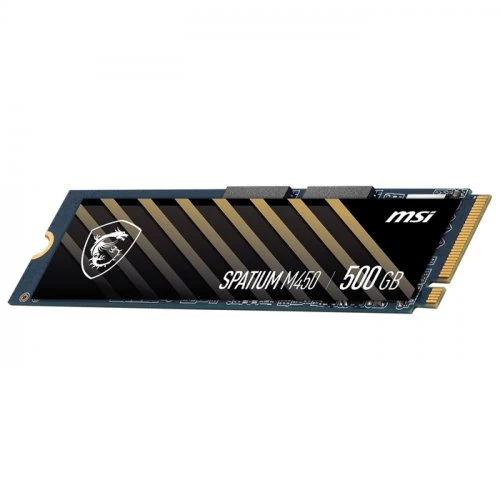 Msi Spatium M450 Nvme M.2 500gb 3600/2300mb/s Ssd