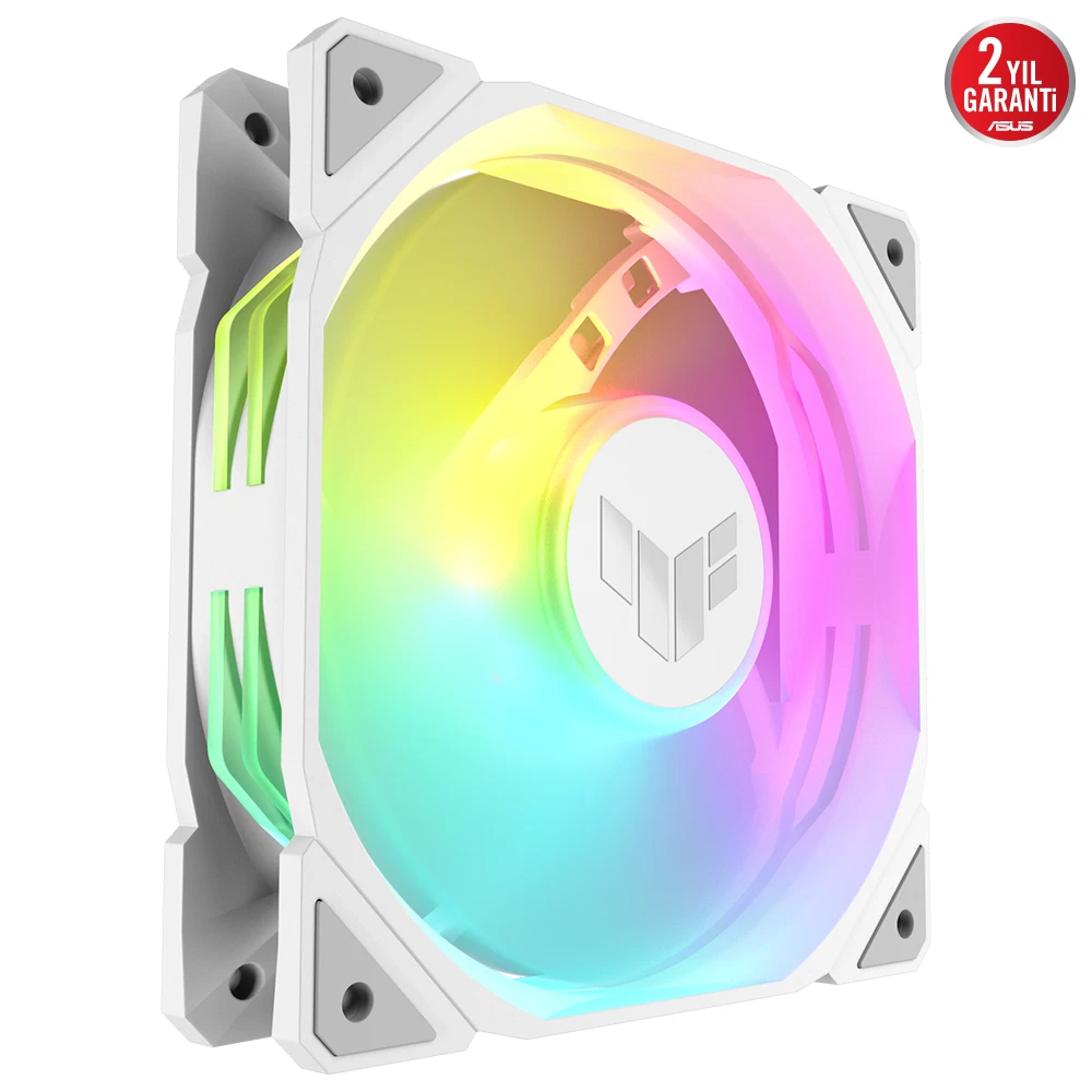 Asus Tuf Tr120 120mm Argb Reverse 3in1 Beyaz Kasa Fani