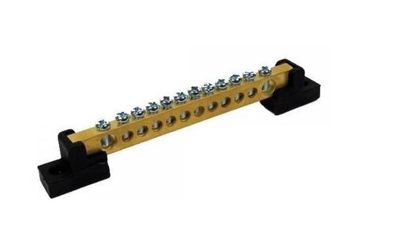 Mutlusan Ayaklı Pano Topraklama Klemensleri 80a 20delikli