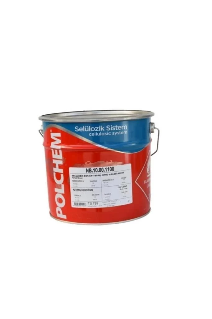 Polchem Nb10.00 Selülozik Beyaz Boya 12 Kg