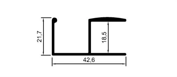 Md-1071 Alüminyum Boy Kulp 2,5 Mt