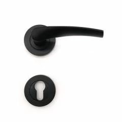 Bravo Siyah Rozetli Kapi Kolu Yale