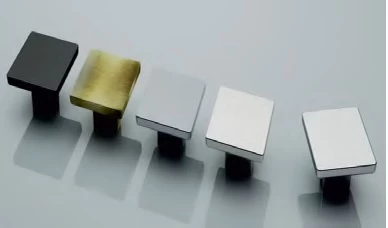 Metax Kare Düğme Mat Siyah (Dkr-05)