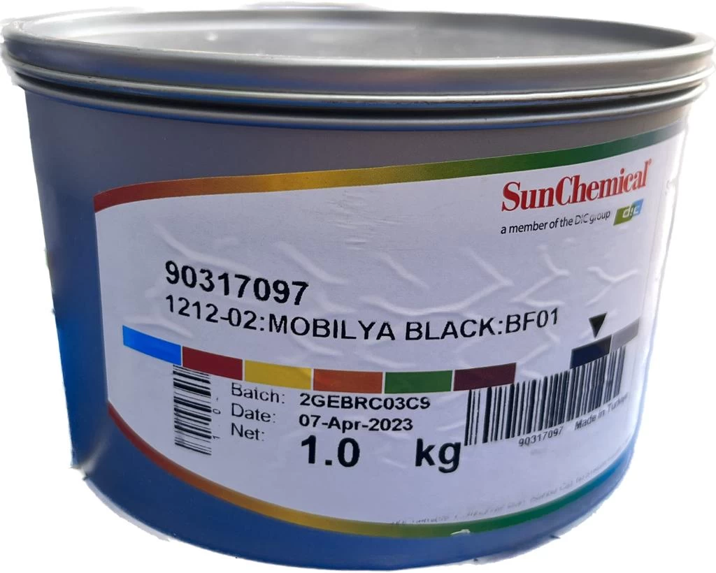 Dyo Matbaa Ts Siyah 1 Kg