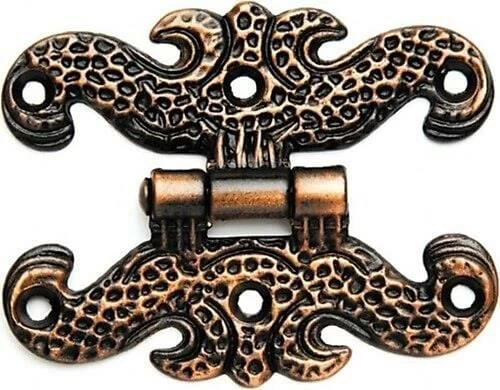 Zamak Kelebek Menteşe Antik Bakir Büyük