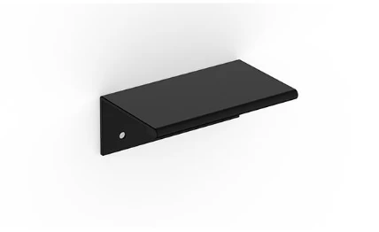 Hafele 108.80.165 Gunpo Ii Mobilya Cam Kulp Mat Siyah 50 Mm