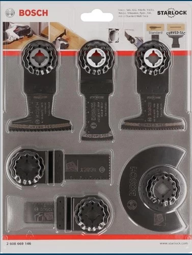 Bosch Starlock Ahşap & Metal Testere Seti 9 Lu