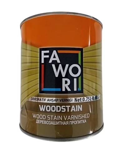 Faworİ Wood Stain Sari MeŞe 0,75 Lt