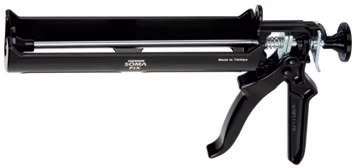 Somafİx Sİlİkon Tabancasi AlÜmİnyum Sİyah (s496)