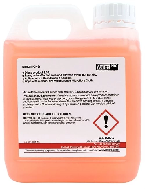 Valet Pro Genel Temizleyici Classic All Purpose Cleaner 1 Lt.