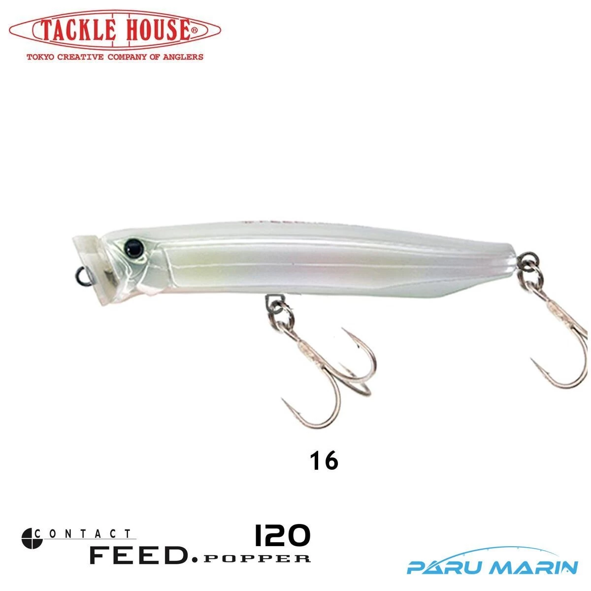 Tackle House Feed Popper 120 No: 16 Maket Balık