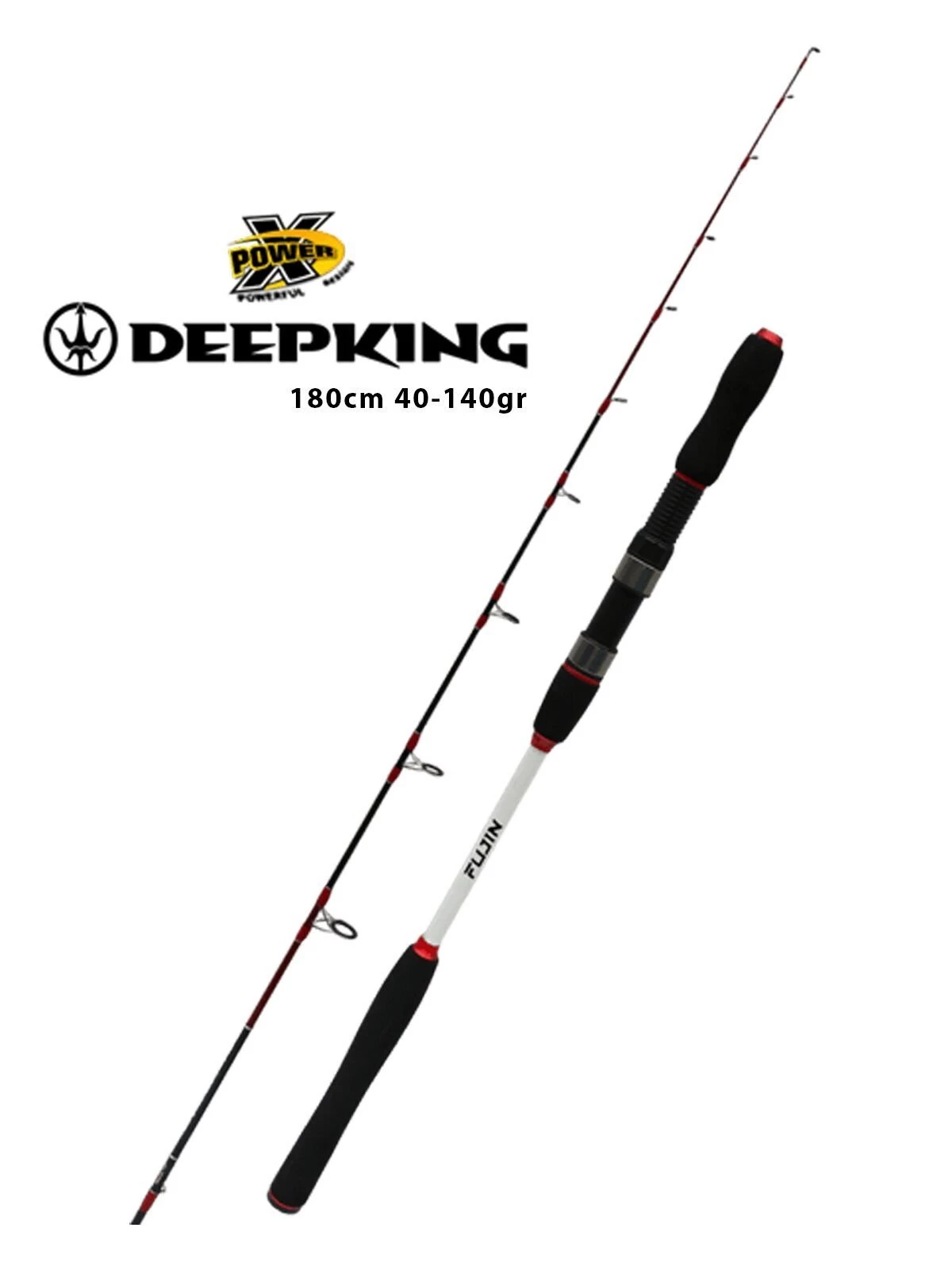 Fujin Deep King 180cm 40-140gr Tekne Kamışı
