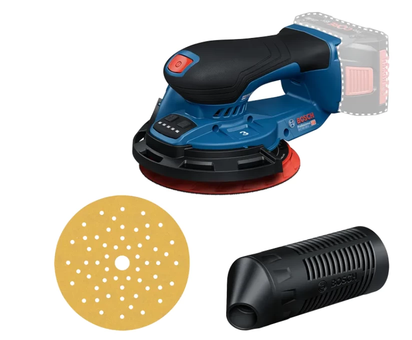 ღ Bosch Gex 18v-150-3 AkÜlÜ Ekzantİrİk Zimpara Makİnesİ (solo