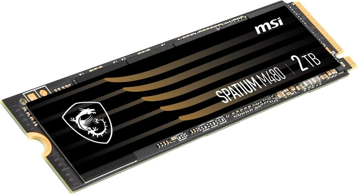 2tb Msi Spatium M480 Pro Nvme M.2 7400/7000mb/s