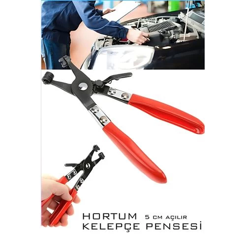 Hortum Kelepçe Pensesi Profesyonel Yaylı Hortum Kelepçe Sıkma Pensesi 