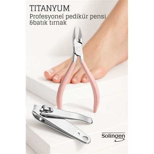 Pedikür Makası -  Batık Tırnak Makası Profesyonel Set 