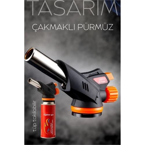 Çakmaklı Pürmüz Başlığı - Çakmak Gazı Bütan Gaz Uyumlu 