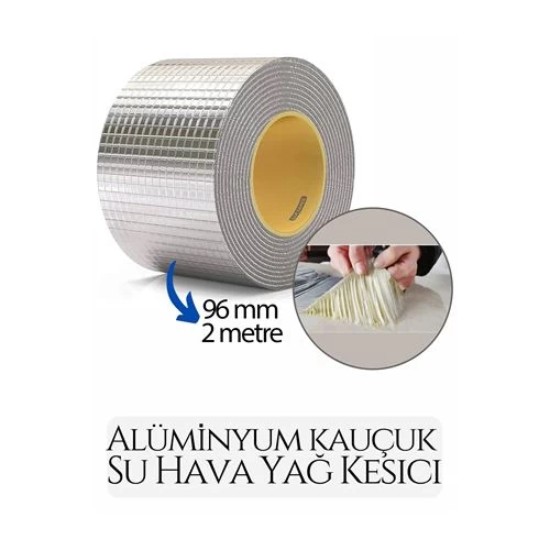 Modacar 96 Mm Su Hava Yağ Kesici İzolasyon Bandı 2 Metre