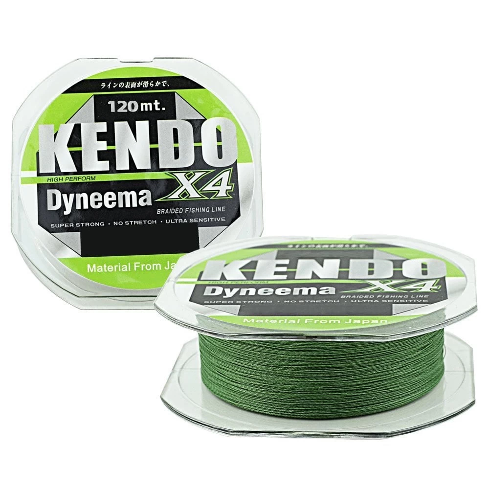 Kendo Dynema 4 Örgü 120mt (yeşil) 0,16mm