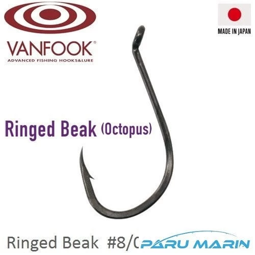 Vanfook Ringed Beak Ns Black 2pcs / #8/0