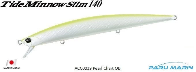 Duo Tide Minnow Slim 140 Acc0039 / Pearl Chart Ob