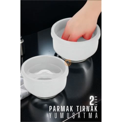 Modacar Parmak Yumuşatma 2 Adet Manikür Kasesi