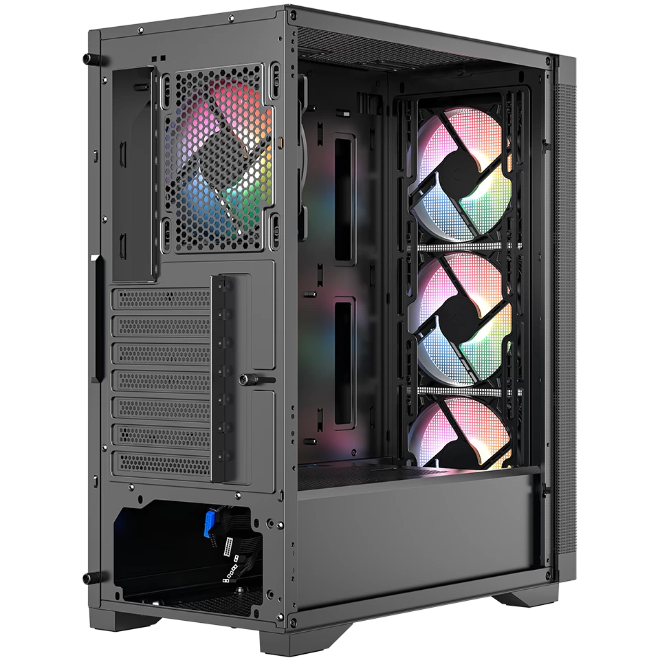 Frisby Fc-9480g 600w 80+ Bronze 4x Rgb Mesh Gaming