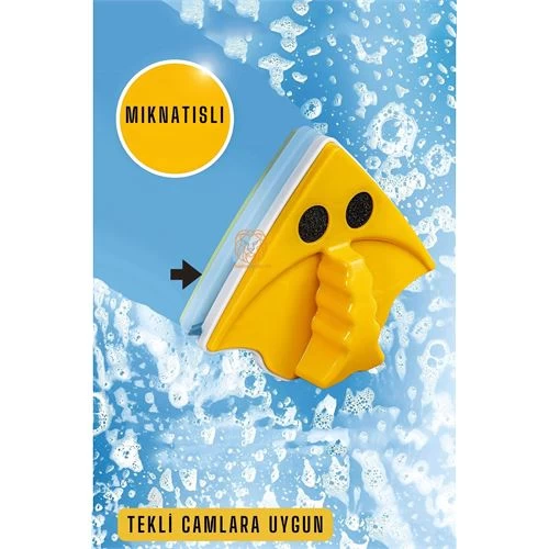 Modacar Mıknatıslı Çift Taraflı Cam Temizleyici