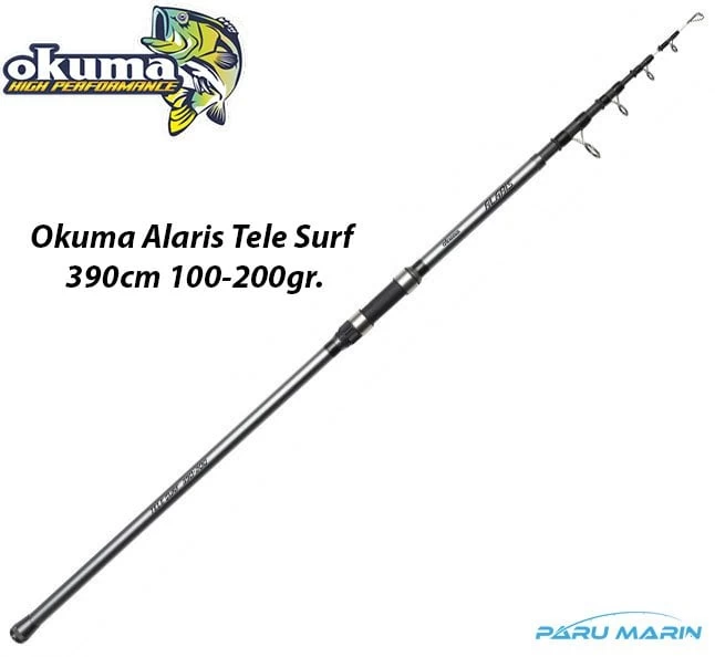 Okuma Alaris Tele Surf 390cm 100-200 Gr Surf Kamışı
