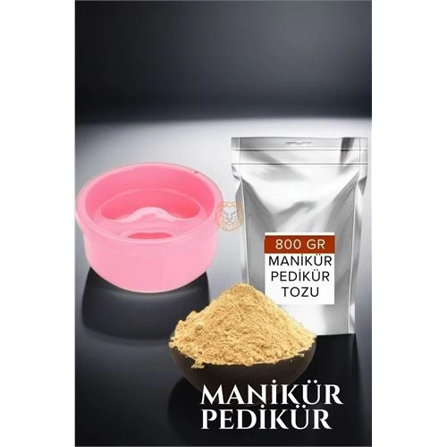 Modacar Manikür Tası Ve Tozu Set 800 Gr