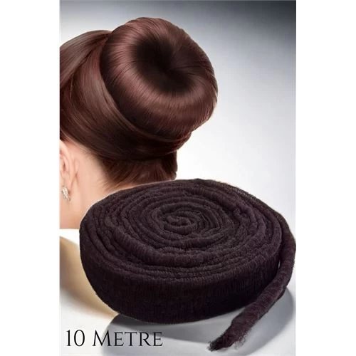 Modacar Saç Topuz Süngeri Kahve 10 Metre Forero Design