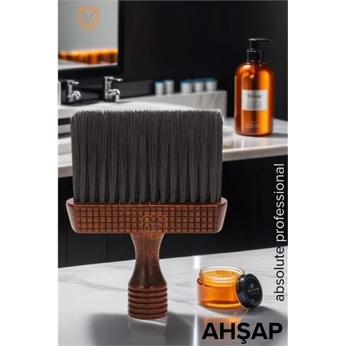 Modacar Fade Ense Saç Kıl Fırçası Ahşap