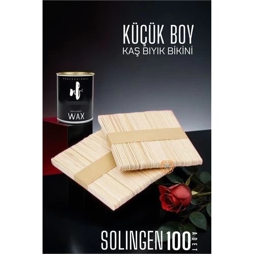 Modacar Ağda Spatulası Solingen Küçük Boy 100 Adet